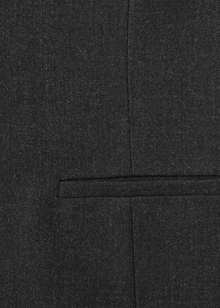 Gilet De Costume À Col Rond