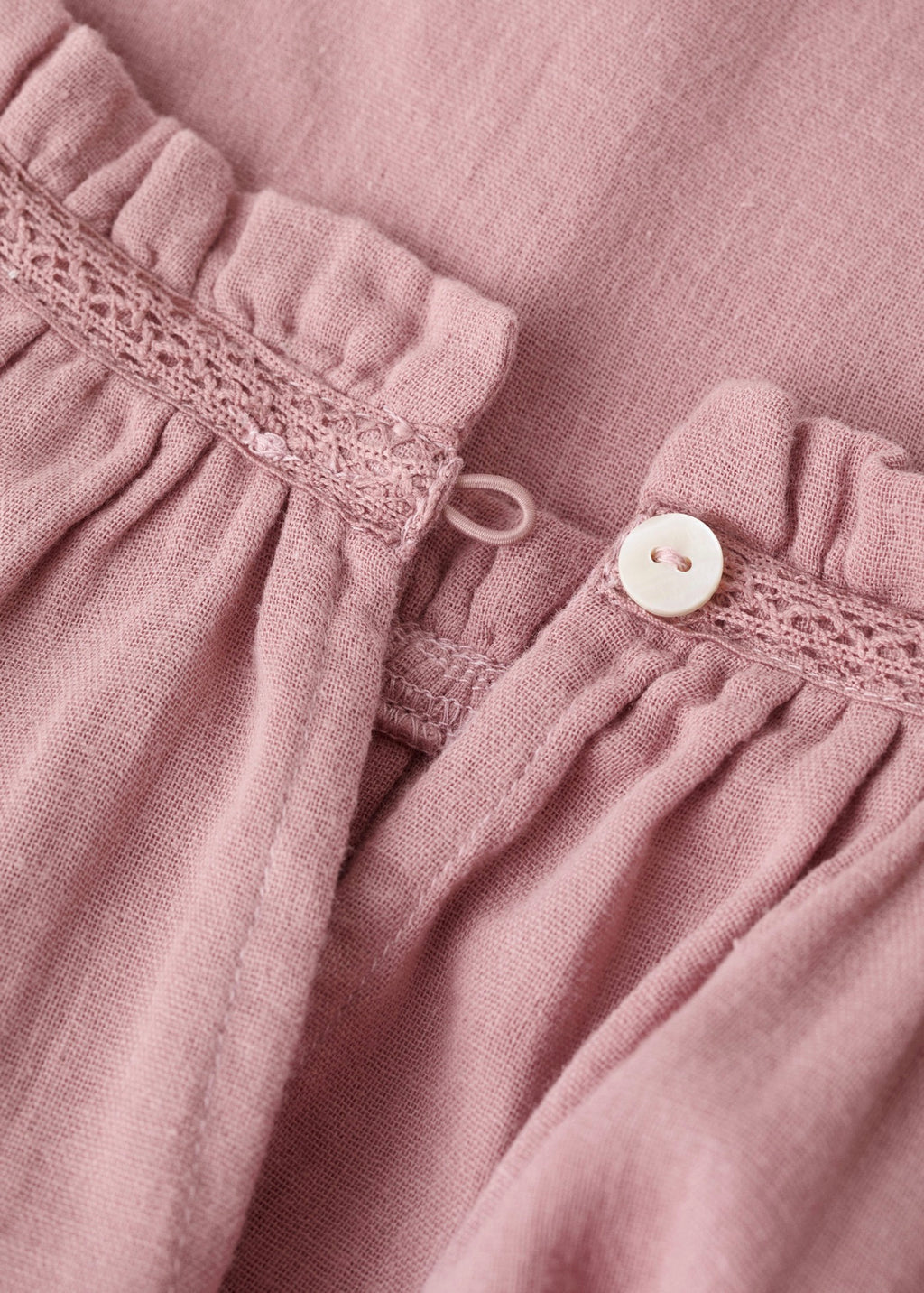 Blouse Charlote Rose - Fille