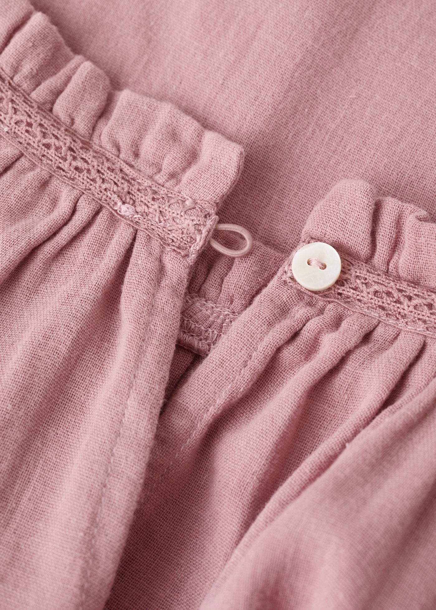 Blouse Charlote Rose - Fille