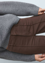 Jean Large Taille Haute À Coutures