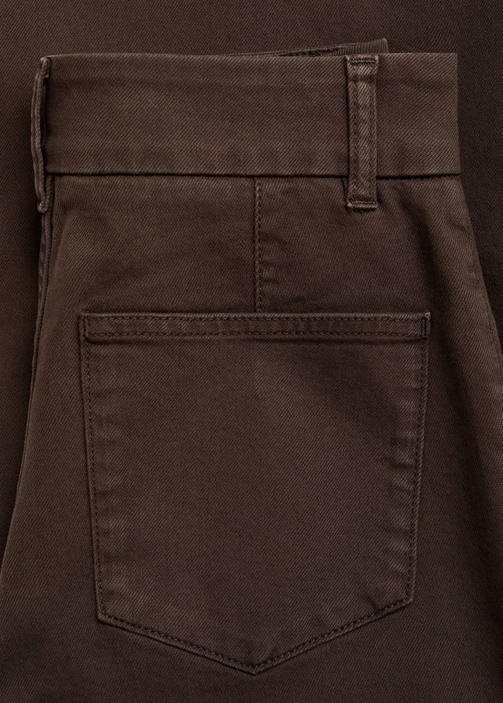 Jean Large Taille Haute À Coutures