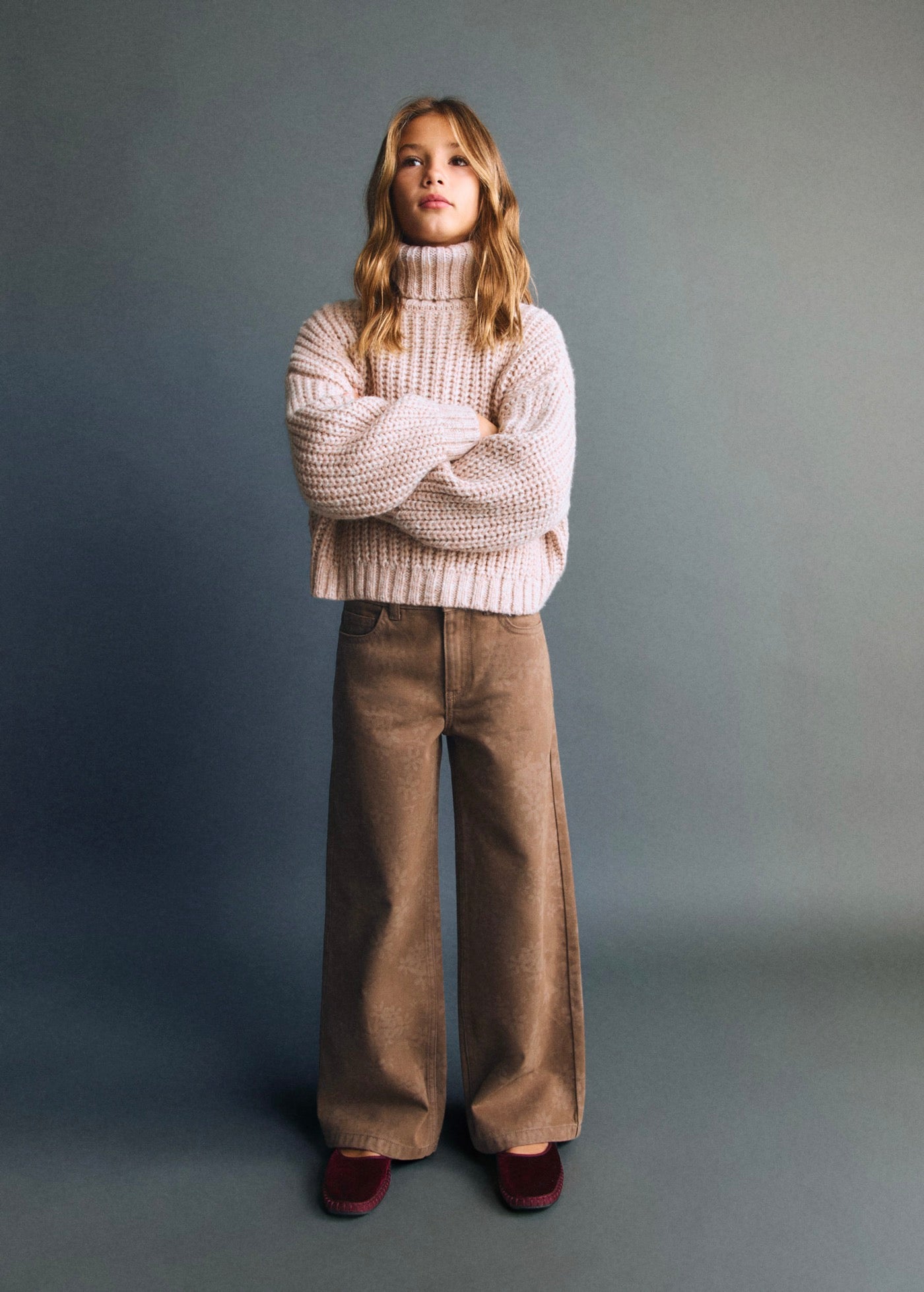Vaquero Victoria Marrón - Niña