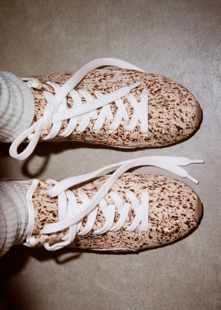 Tennis Cuir Fourrure