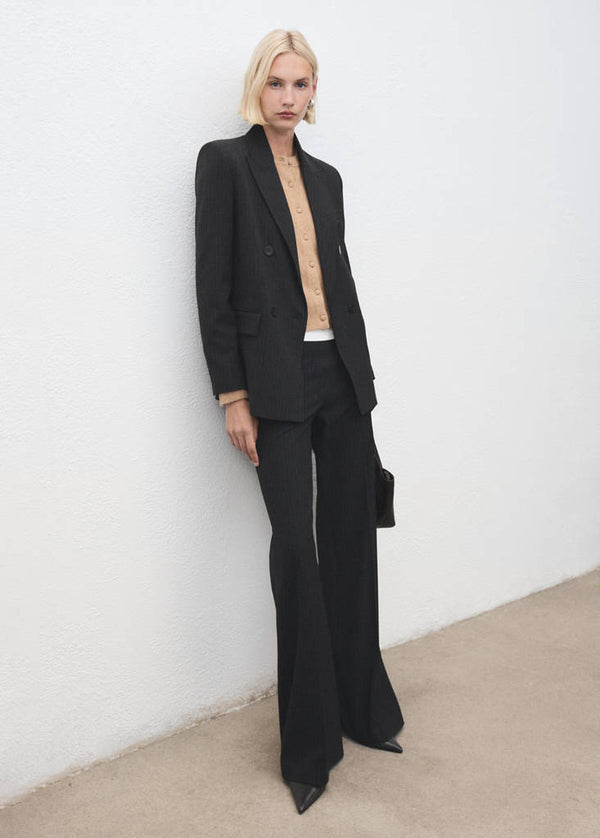 Strikket cardigan med knapper