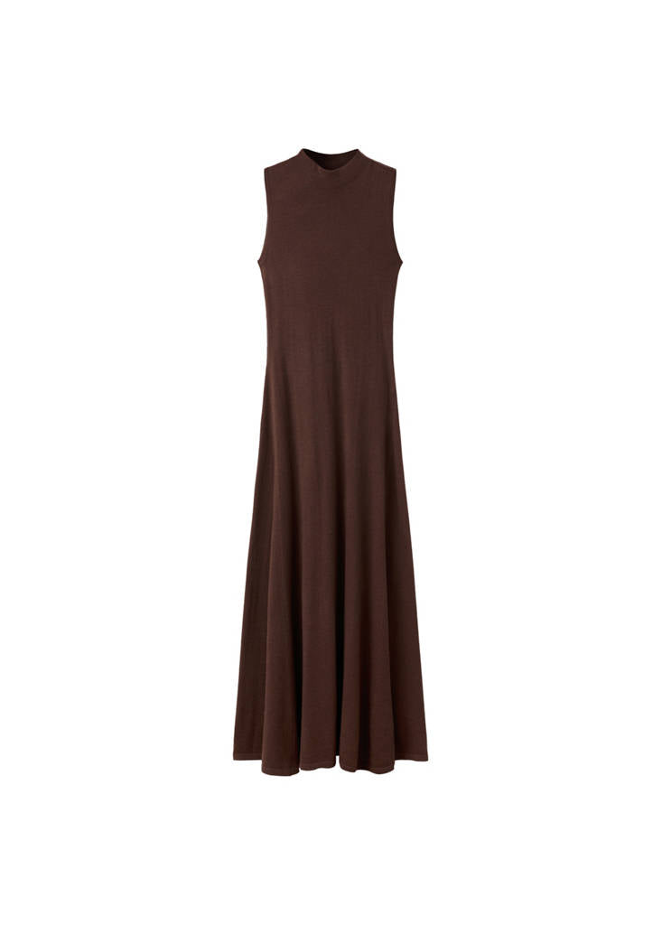 Robe Maille Col Montant