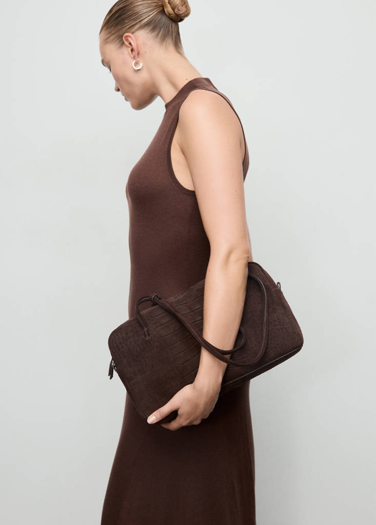 Robe Maille Col Montant