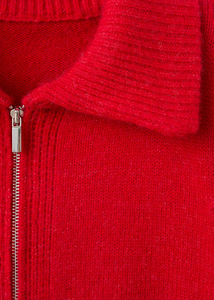 Cardigan Col Chemise