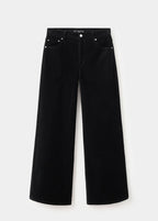 Jean Large En Velours