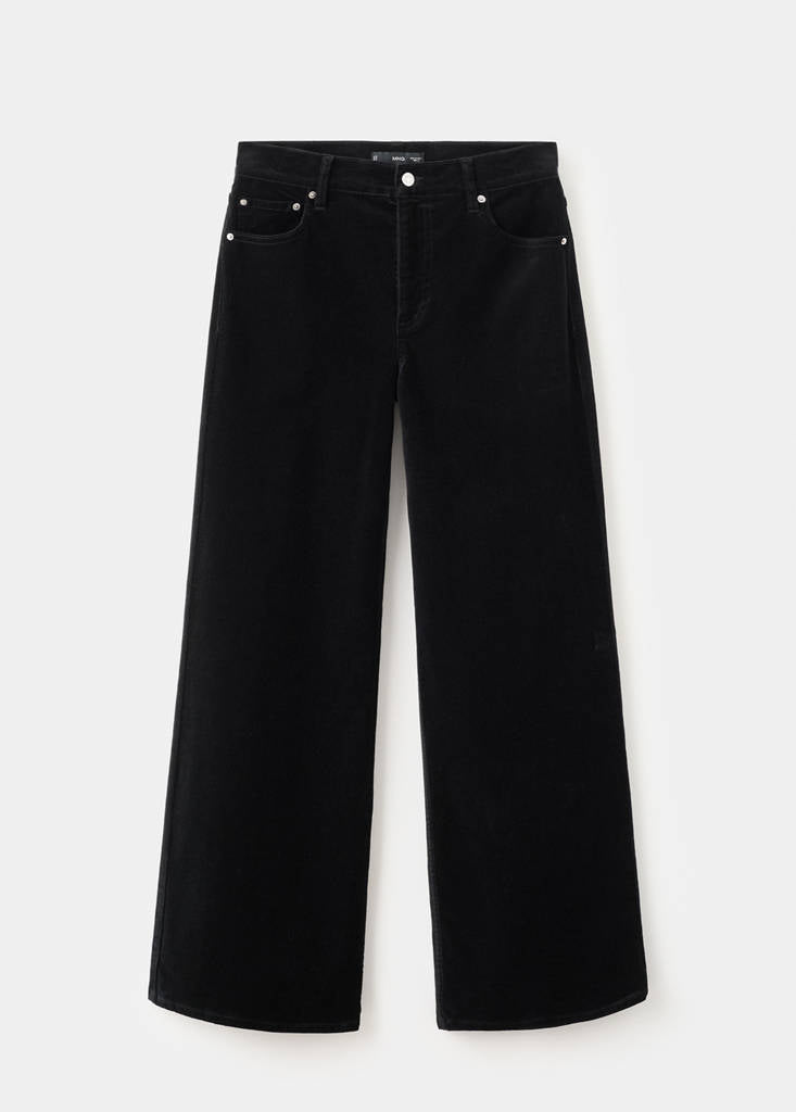 Jean Large En Velours