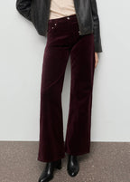 Jean Large En Velours