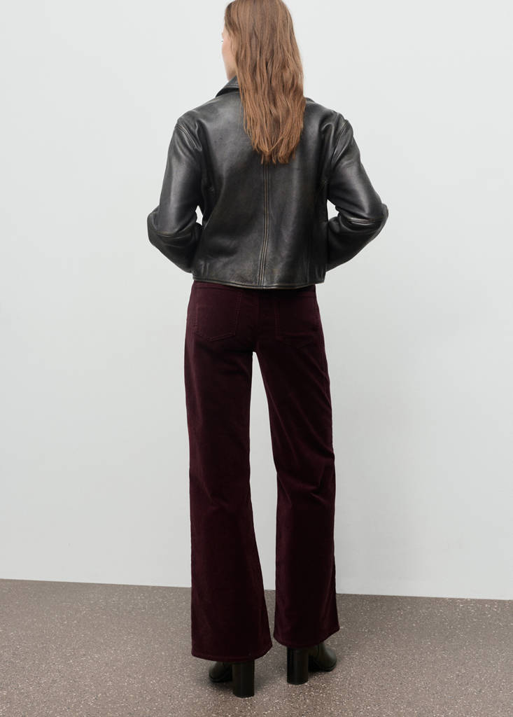 Jean Large En Velours