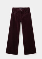 Jean Large En Velours