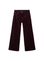 Jean Large En Velours