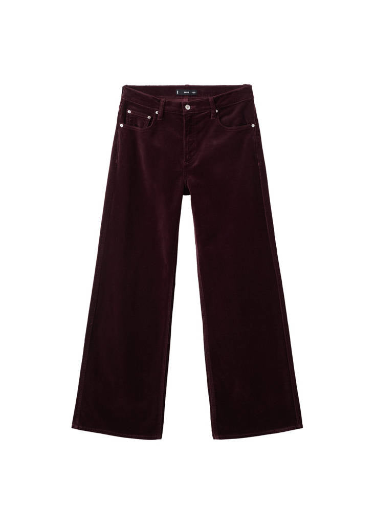 Jean Large En Velours