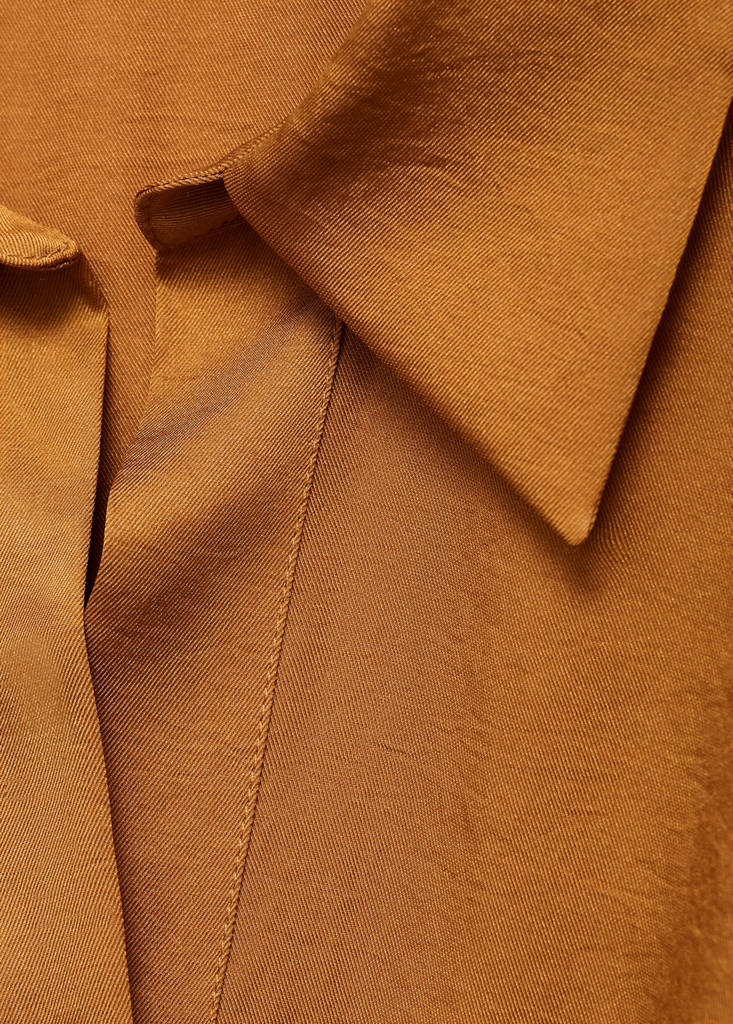 Chemise Satinée Croisée