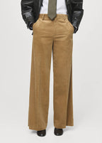 Pantalon En Velours Côtelé Wide-Leg