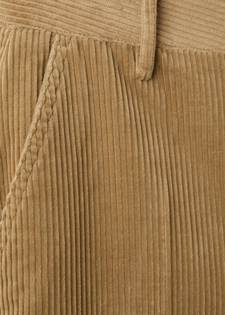 Pantalon En Velours Côtelé Wide-Leg