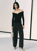 T-Shirt Bustier Détail Métallisé