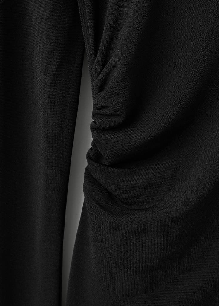 T-Shirt Bustier Détail Métallisé