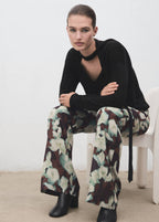 Pantalon Flare Imprimé