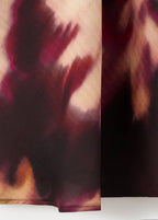 Blouse Tie-Dye Col Montant
