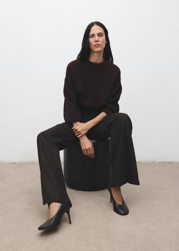 Pantalon Flare Taille Normale