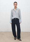Blouse Lyocell Brodée