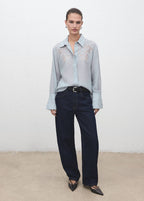 Blouse Lyocell Brodée