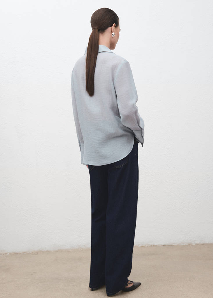 Blouse Lyocell Brodée