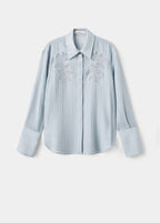 Blouse Lyocell Brodée