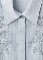Blouse Lyocell Brodée