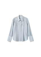Blouse Lyocell Brodée
