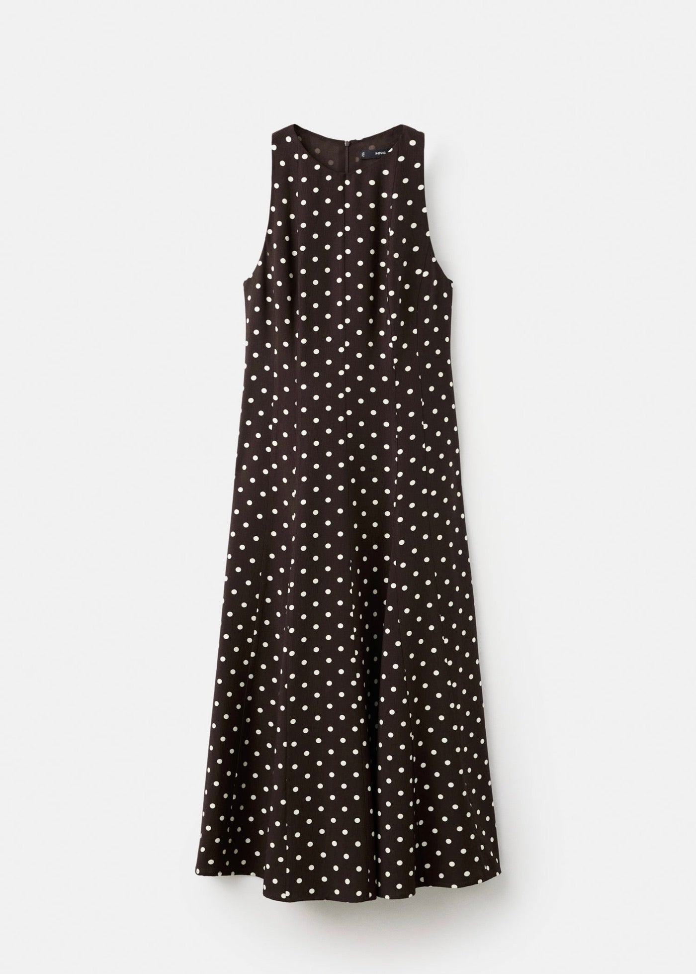 Robe À Pois Évasée