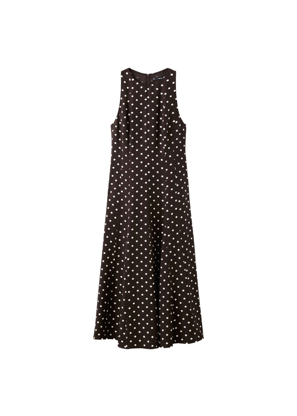 Robe À Pois Évasée