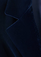 Blazer Velours Croisé