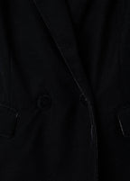 Blazer Velours Croisé
