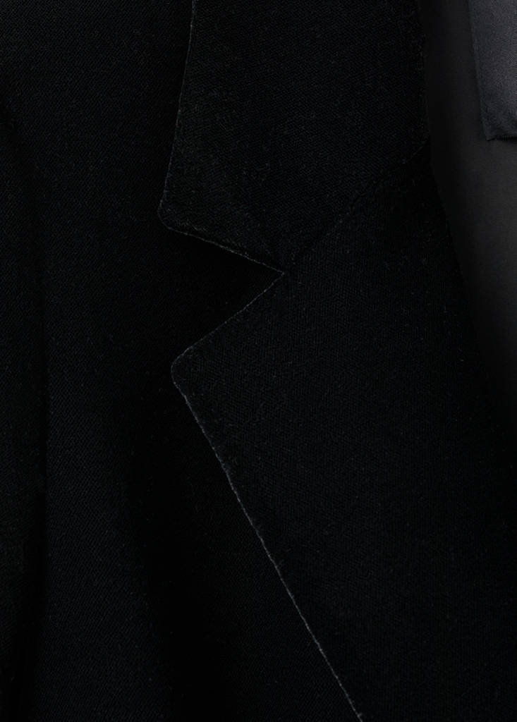 Blazer Velours Croisé