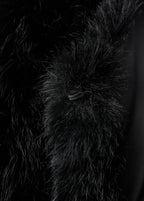 Veste Crop Fausse Fourrure