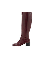 Bottes À Talon Texture