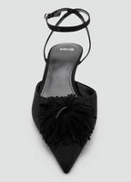 Chaussures Pompons Talon Kitten Heel