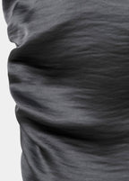 Robe Satinée Effet Froissé