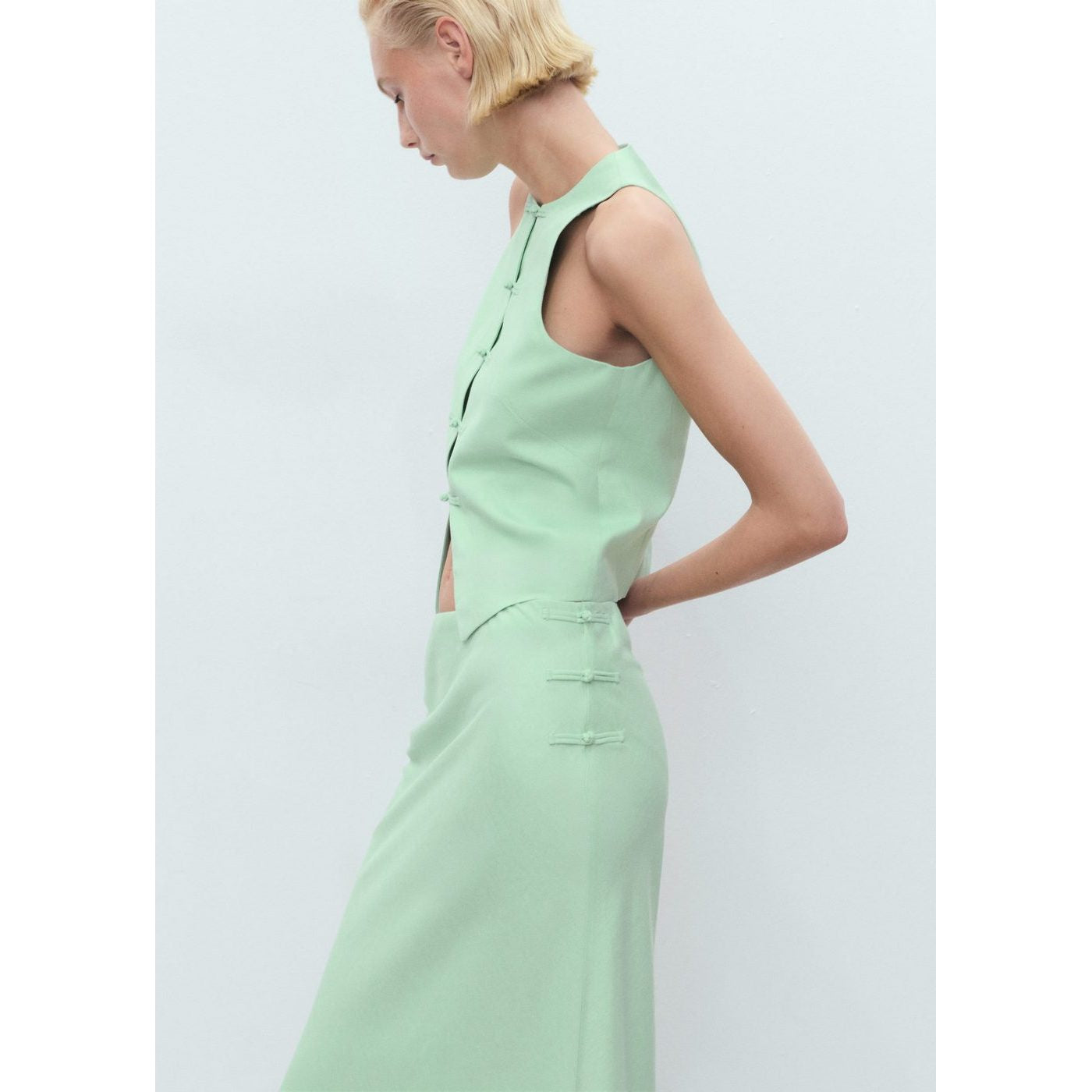 Laguna Skirt - Pastel Green