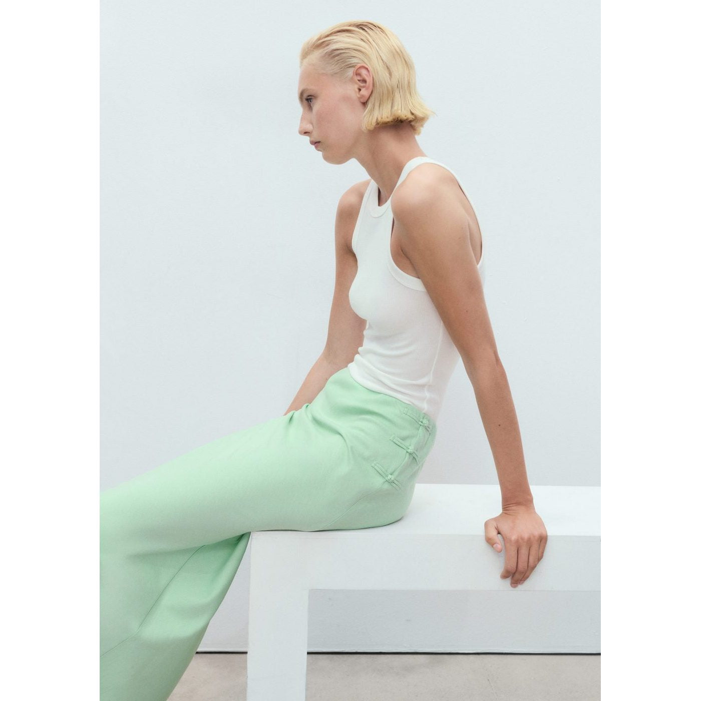 Laguna Skirt - Pastel Green