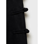 Crochet Waistcoat With Circular Print