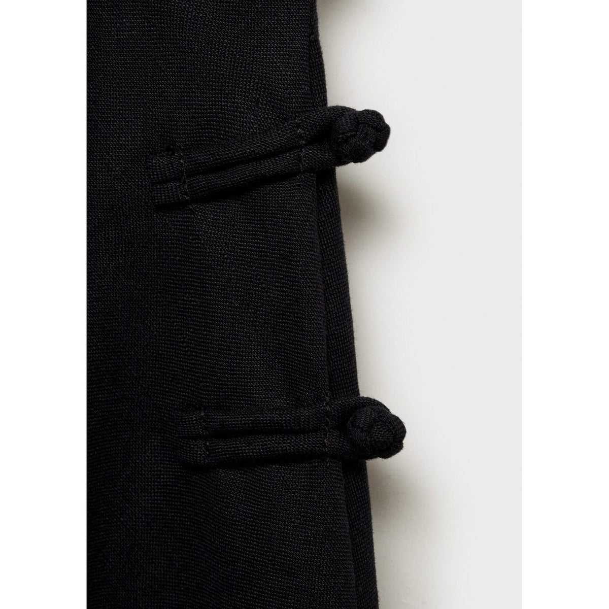 Crochet Waistcoat With Circular Print