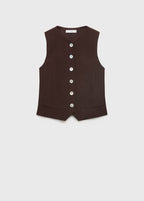 Gilet Costume Boutons