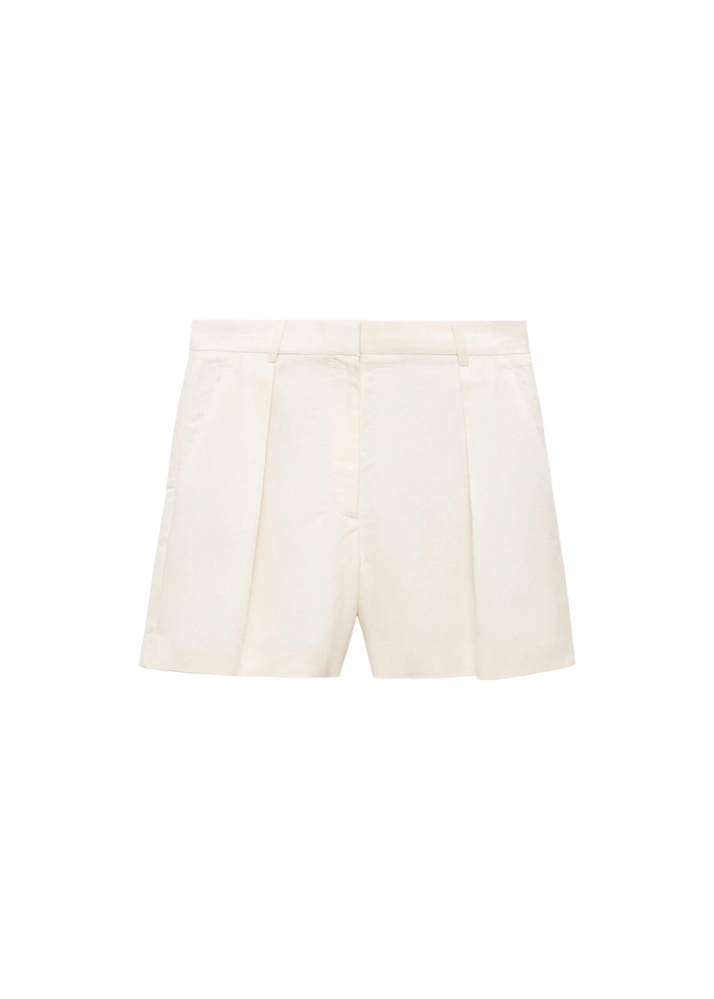 Bermuda De Costume Lin Mélangé