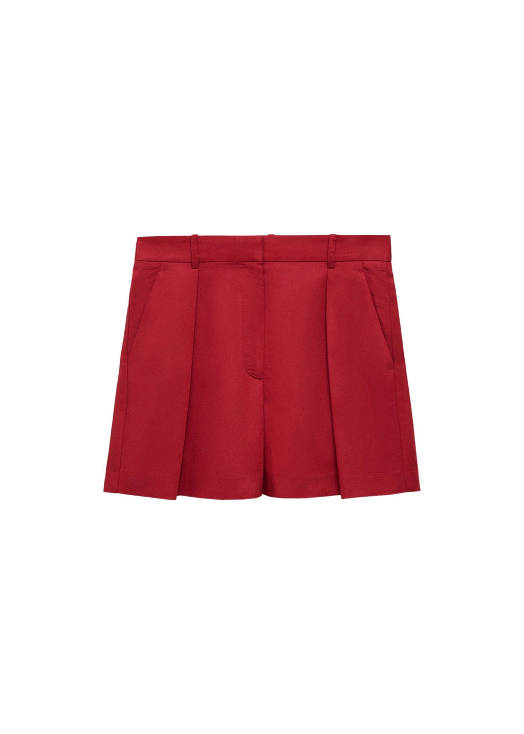 Bermuda De Costume Lin Mélangé