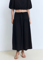 Jupe Coton Cordon