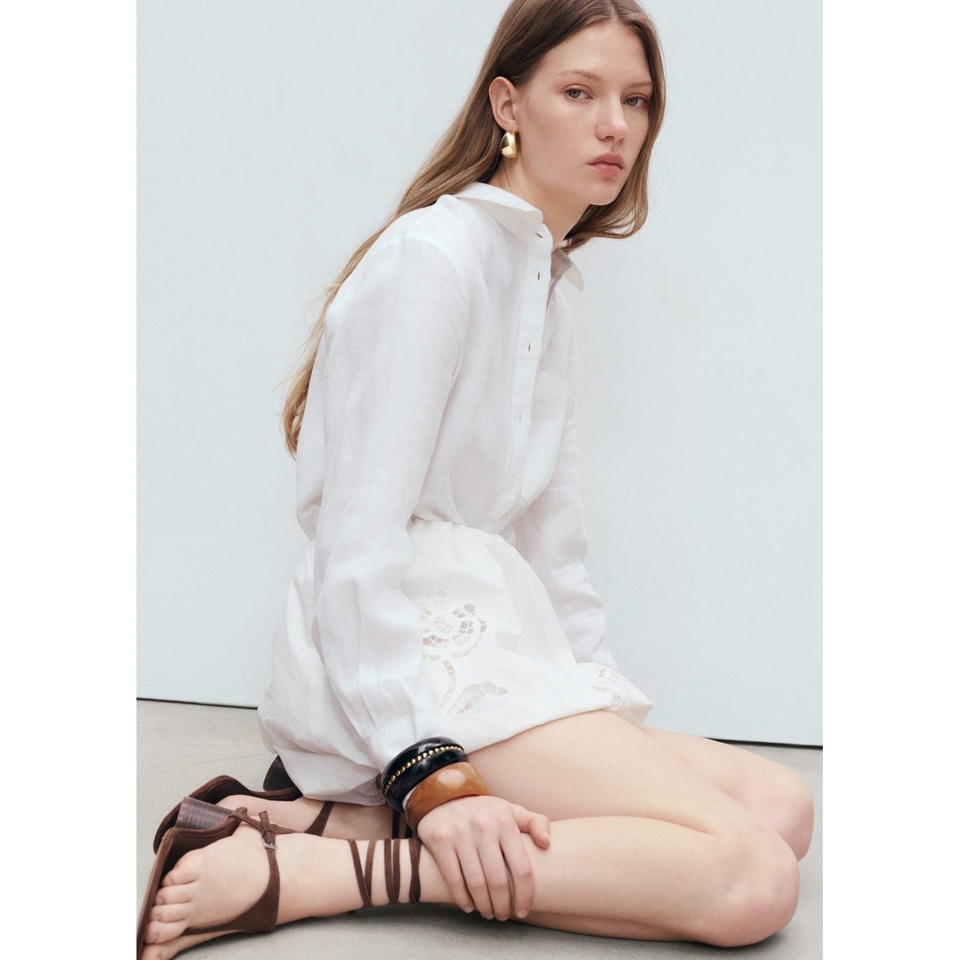 Jupe Balloon - White